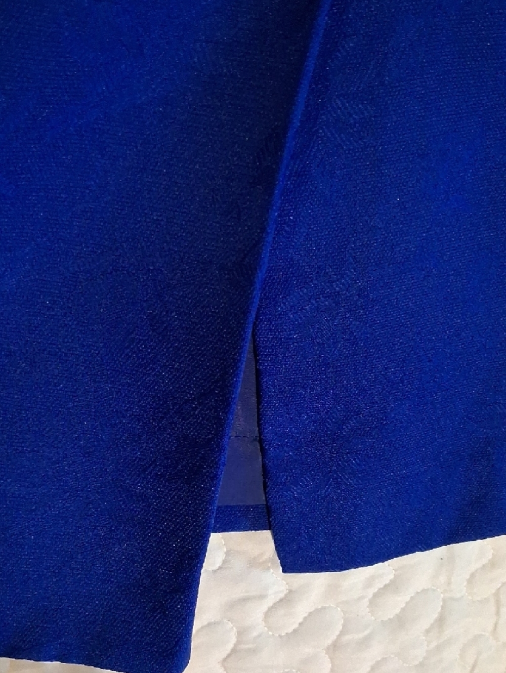 Le Suit Collection Bold Blue Jacket and Skirt Set Size 18,Business, Church, MofB - Picture 10 of 13